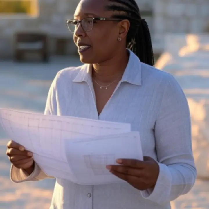 Projektant tarasów PolishOutdoorLiving podczas rozmowy