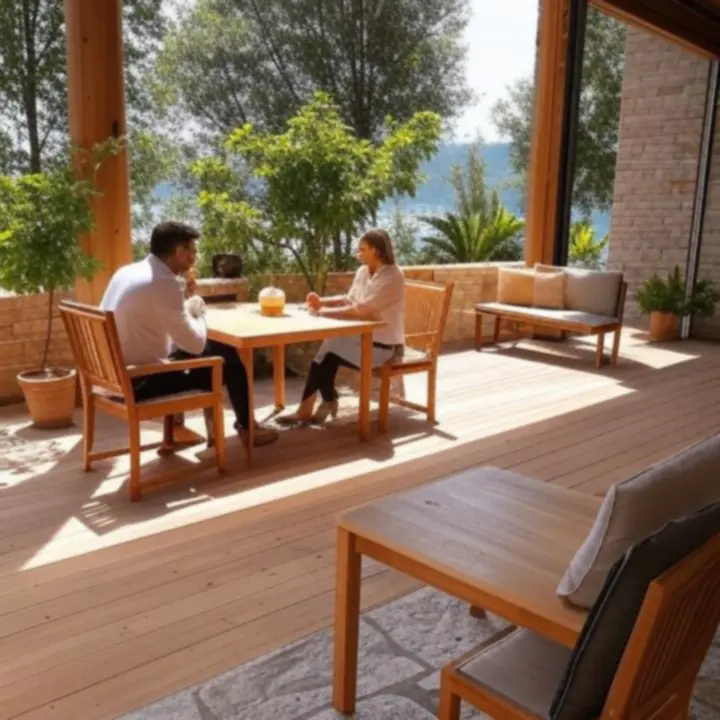 Elegancki taras inspiracyjny PolishOutdoorLiving